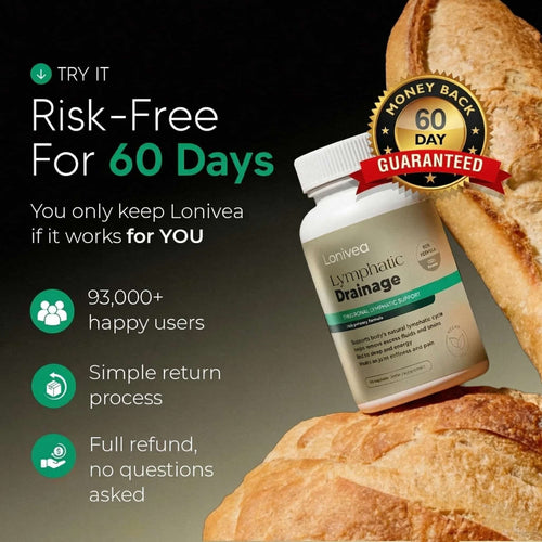 New Maximum Potency Formula - Lymphatic Drainage Capsules by Lonivea™