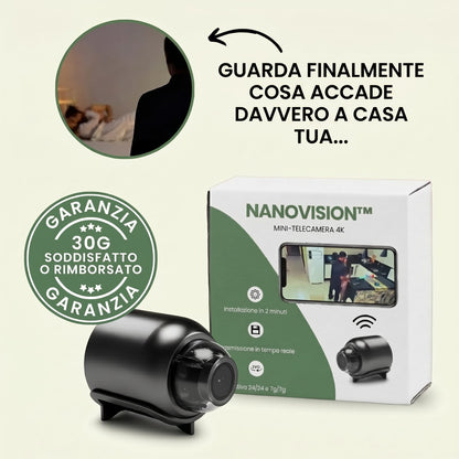 NanoVision™ – Mini telecamera 4K