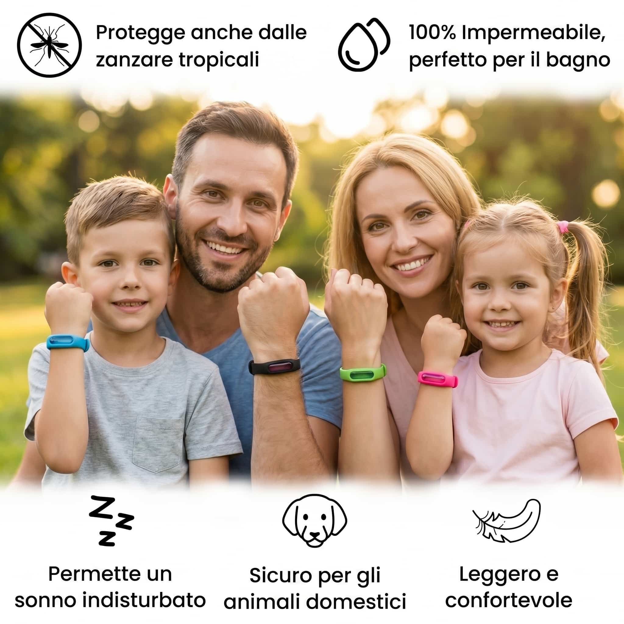 Lonivea™ Braccialetto Anti-Zanzare