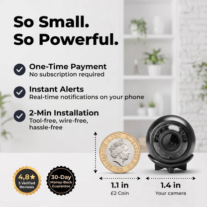 NanoVision™ – Mini 4K Camera